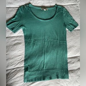 LOFT teal dress shirt